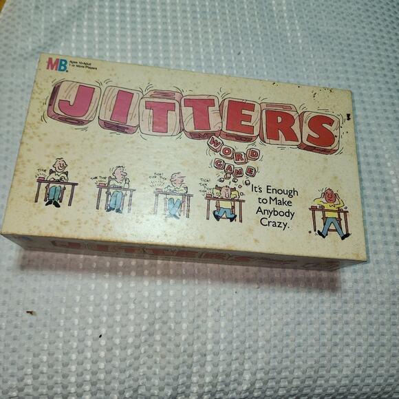 MILTON BRADLEY GUC VINTAGE JITTERS GAMES - Picture 1 of 5